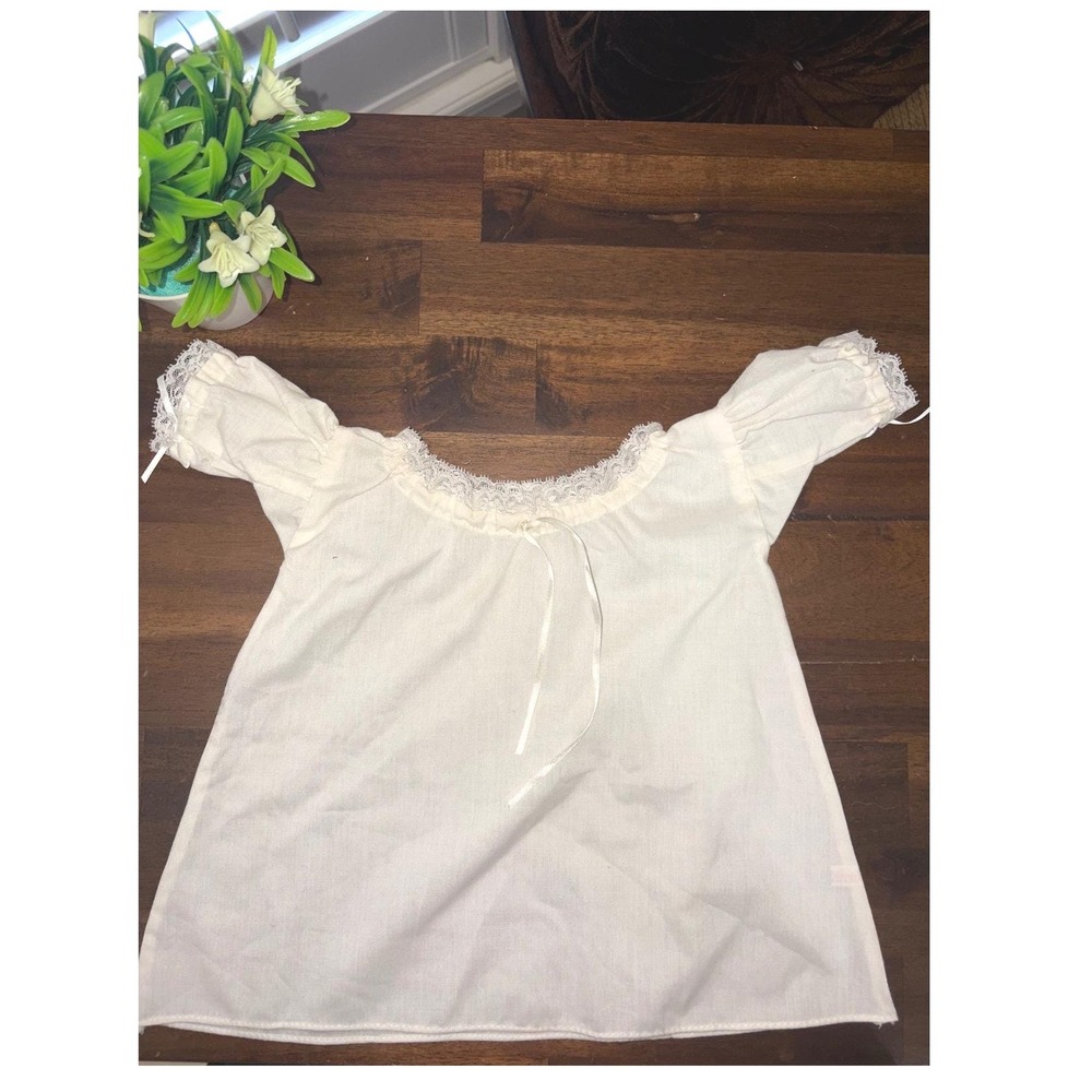 Pleasant Company 1991 American Girl Doll Felicity White Chemise Undergarment